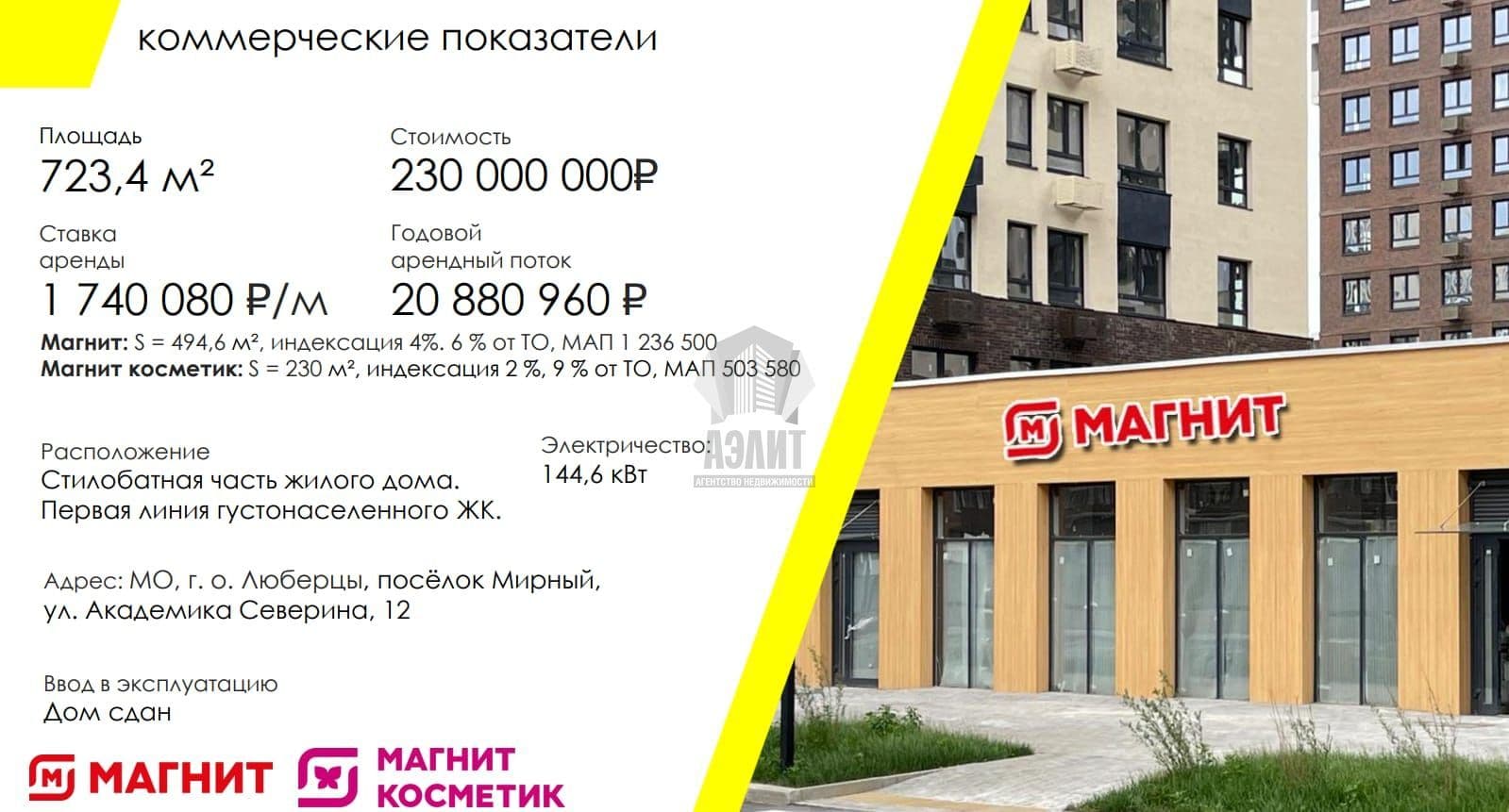 Продажа готового арендного бизнеса