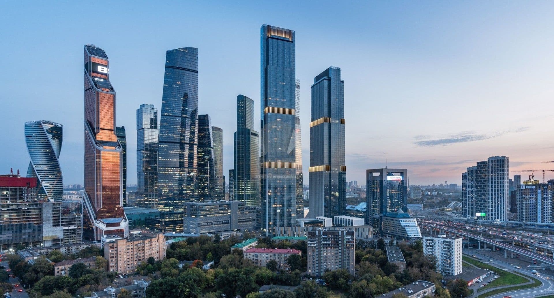 Апартамент в башне Нева