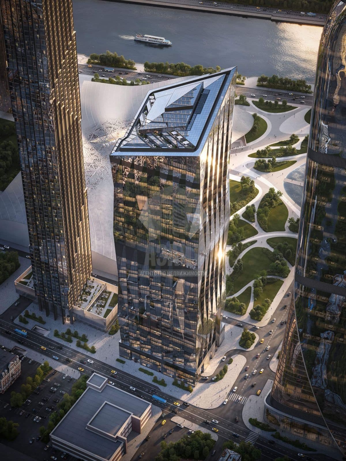 Офисный комплекс 5000 м² в Sezar Tower (Сити)